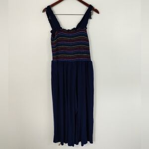 Modcloth Wide Leg Jumpsuit Size Large